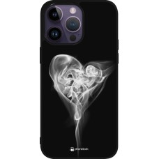 iPhone 15 Pro Max Case Hülle - Silikon schwarz Valentine 2022 Black Smoke