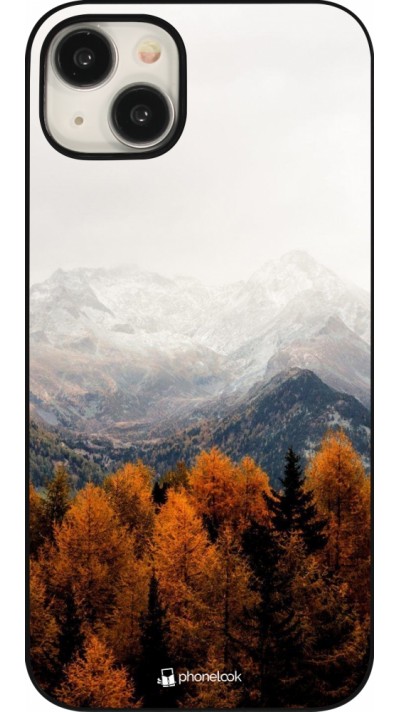 Coque iPhone 15 Plus - Autumn 21 Forest Mountain
