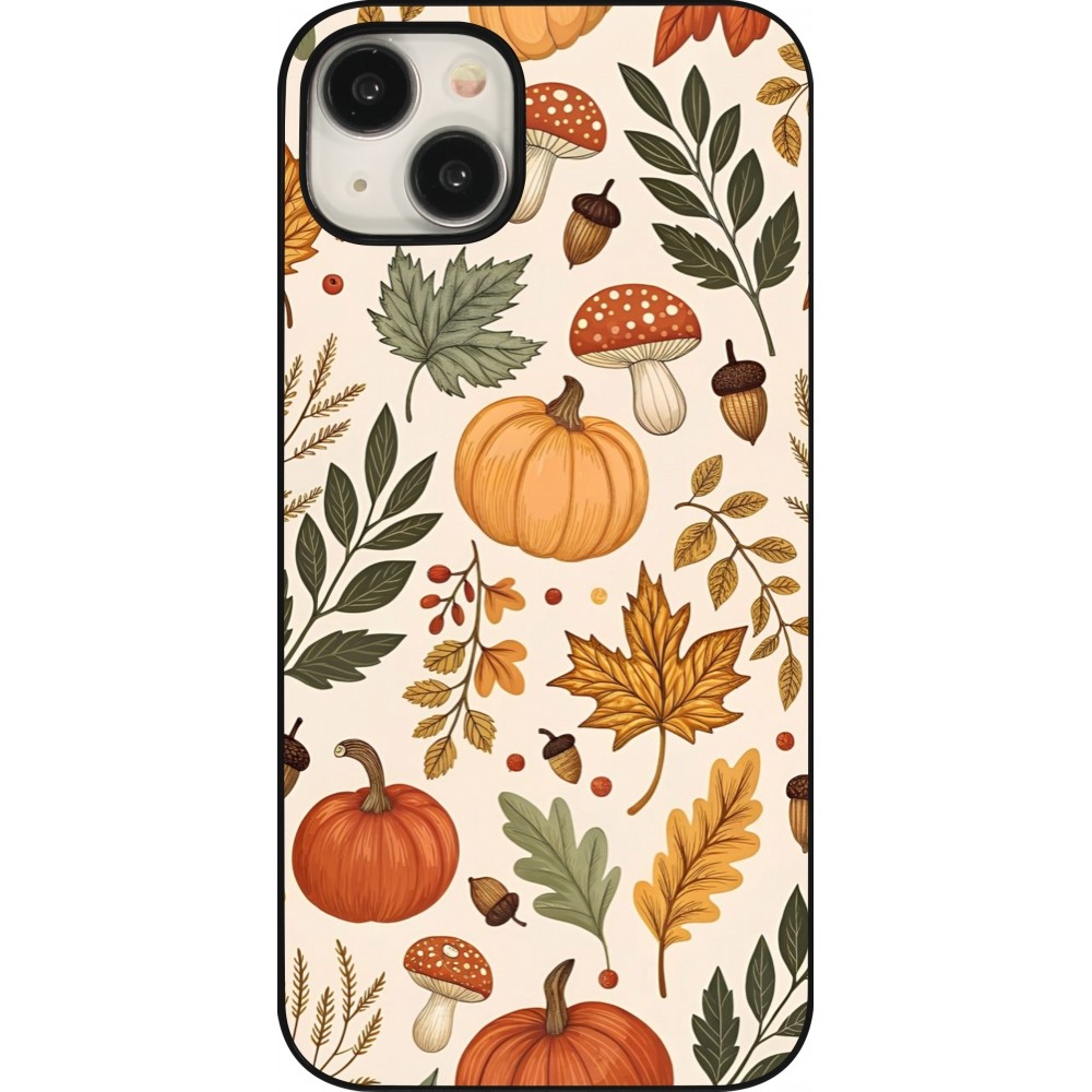 iPhone 15 Plus Case Hülle - Autumn 25 Autumn pattern