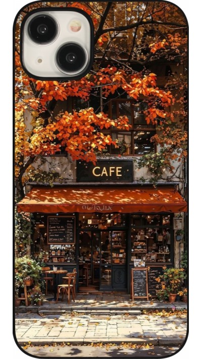 iPhone 15 Plus Case Hülle - Autumn 25 Coffee shop