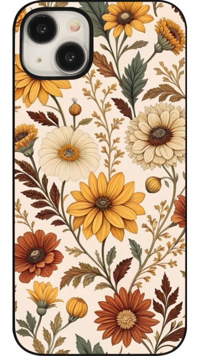 iPhone 15 Plus Case Hülle - Autumn 25 Flower pattern