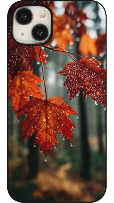 iPhone 15 Plus Case Hülle - Autumn 25 Rain