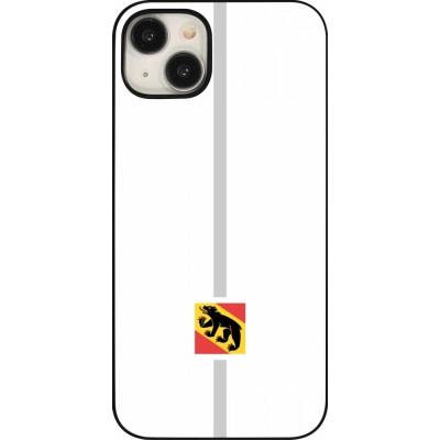 iPhone 15 Plus Case Hülle - Kanton BE weiss
