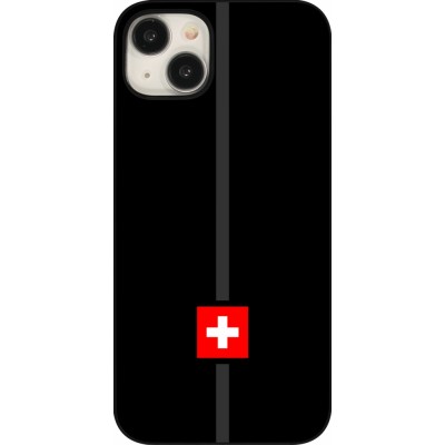 iPhone 15 Plus Case Hülle - Kanton CH schwarz