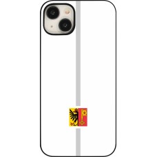 iPhone 15 Plus Case Hülle - Kanton GE weiss