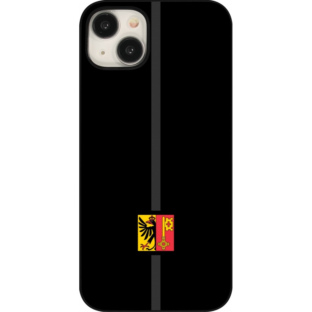 Coque iPhone 15 Plus - Canton GE noir