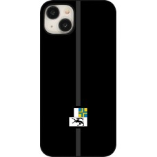 iPhone 15 Plus Case Hülle - Kanton GR schwarz