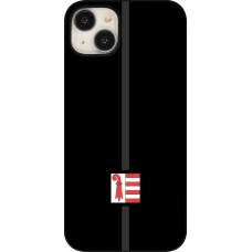 iPhone 15 Plus Case Hülle - Kanton JU schwarz