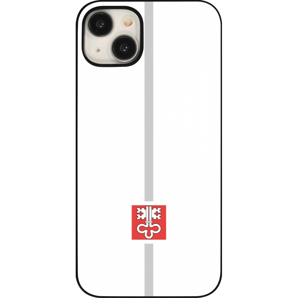iPhone 15 Plus Case Hülle - Kanton NW weiss