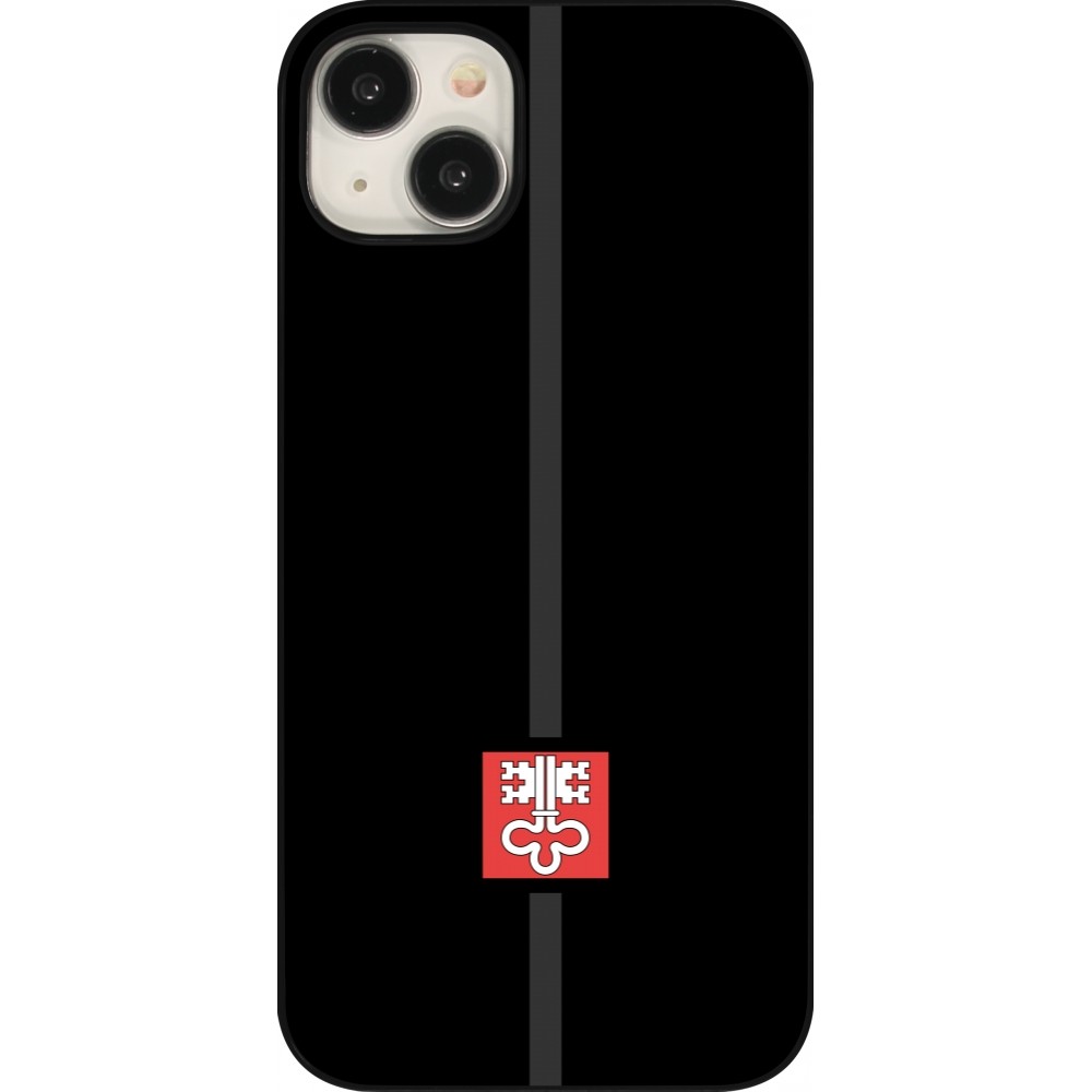 iPhone 15 Plus Case Hülle - Kanton NW schwarz