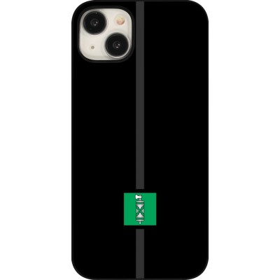 iPhone 15 Plus Case Hülle - Kanton SG schwarz