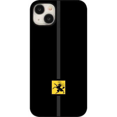 iPhone 15 Plus Case Hülle - Kanton SH schwarz