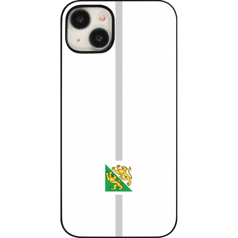 iPhone 15 Plus Case Hülle - Kanton TG weiss