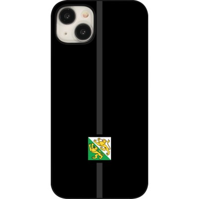 iPhone 15 Plus Case Hülle - Kanton TG schwarz