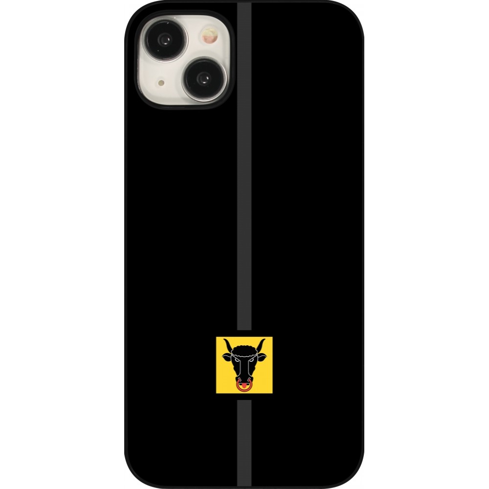 iPhone 15 Plus Case Hülle - Kanton UR schwarz