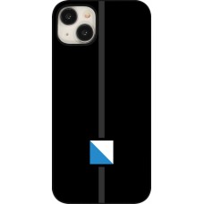 iPhone 15 Plus Case Hülle - Kanton ZH schwarz