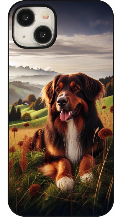 iPhone 15 Plus Case Hülle - Hund Land Schweiz