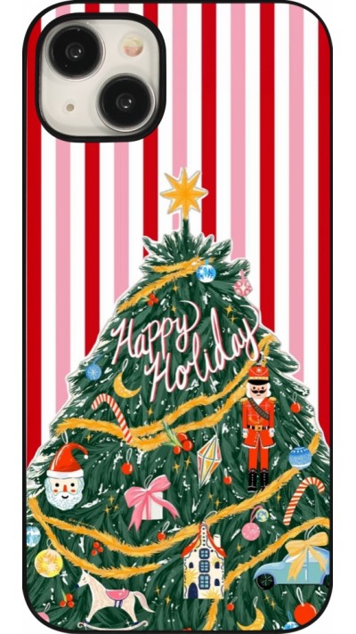 Coque iPhone 15 Plus - Christmas 25 Happy Holiday
