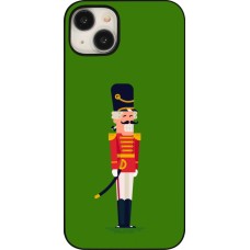 Coque iPhone 15 Plus - Christmas 25 Nutcracker Green