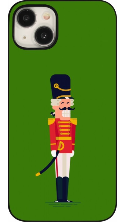 Coque iPhone 15 Plus - Christmas 25 Nutcracker Green