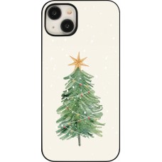 Coque iPhone 15 Plus - Christmas 25 Sketch Tree