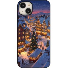 Coque iPhone 15 Plus - Christmas 25 Xmas Village