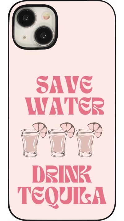 iPhone 15 Plus Case Hülle - Cocktail Save Water Drink Tequila
