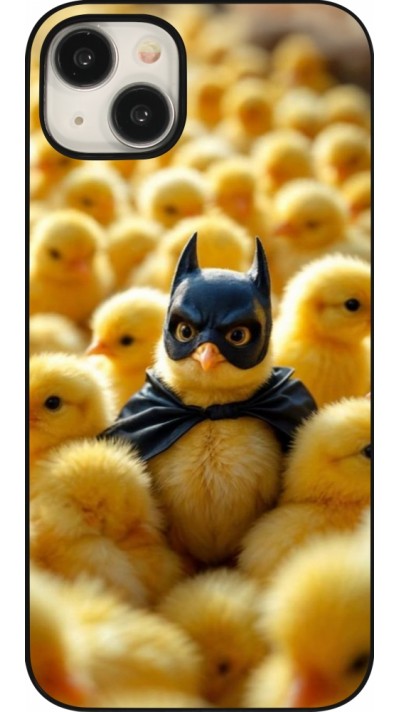 Coque iPhone 15 Plus - Easter 2026 Chicken Batman