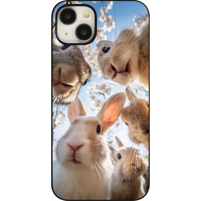 Coque iPhone 15 Plus - Easter 2026 Rabbits