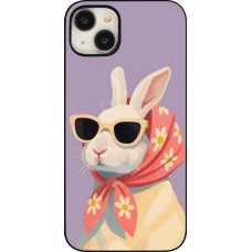 Coque iPhone 15 Plus - Easter 2026 Rabbit with scarf