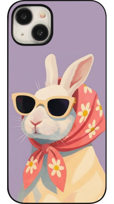 Coque iPhone 15 Plus - Easter 2026 Rabbit with scarf