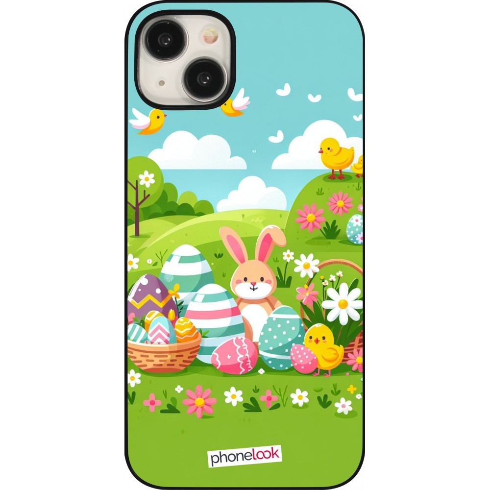 iPhone 15 Plus Case Hülle - Ostern 2025 Gruen