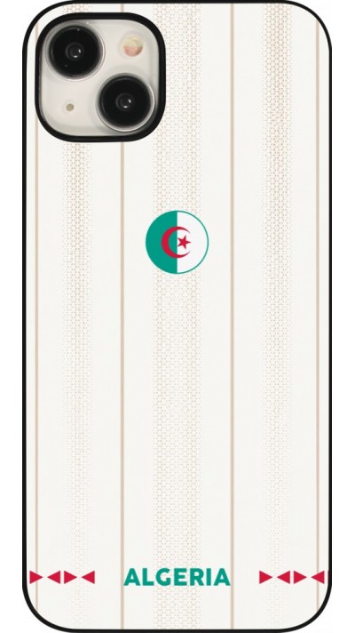 Coque iPhone 15 Plus - Maillot de football Algérie 2026 personnalisable