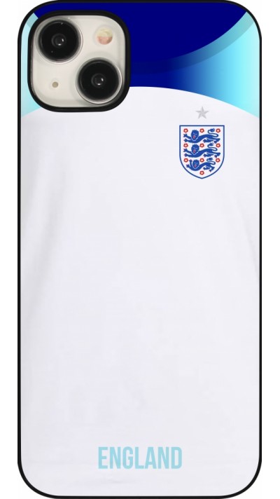 Coque iPhone 15 Plus - Maillot de football Angleterre 2022 personnalisable