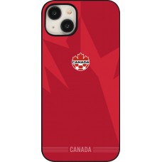 Coque iPhone 15 Plus - Maillot de football Canada 2026 personnalisable