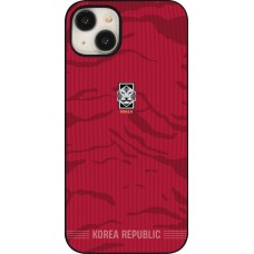 Coque iPhone 15 Plus - Maillot de football Corée du Sud 2026 personnalisable
