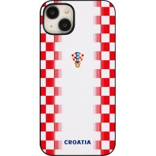 Coque iPhone 15 Plus - Maillot de football Croatie 2026 personnalisable