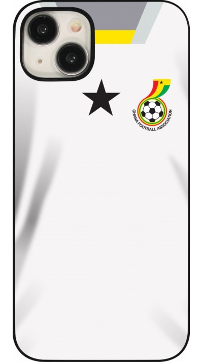 Coque iPhone 15 Plus - Maillot de football Ghana 2022 personnalisable
