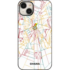Coque iPhone 15 Plus - Maillot de football Ghana 2026 personnalisable