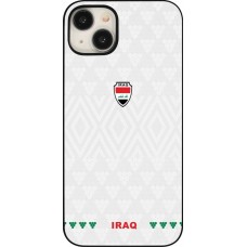 Coque iPhone 15 Plus - Maillot de football Irak 2026 personnalisable