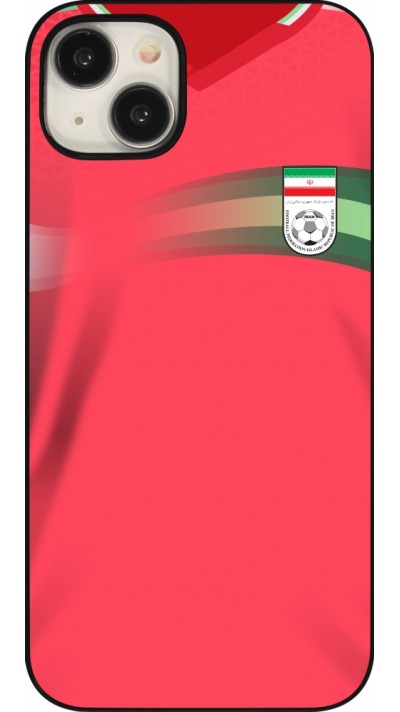 Coque iPhone 15 Plus - Maillot de football Iran 2022 personnalisable