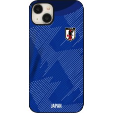 iPhone 15 Plus Case Hülle - Japan 2022 personalisierbares Fussballtrikot