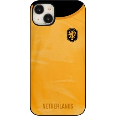 Coque iPhone 15 Plus - Maillot de football Pays-Bas 2022 personnalisable