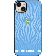 Coque iPhone 15 Plus - Maillot de football RD Congo 2026 personnalisable