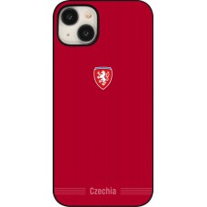 Coque iPhone 15 Plus - Maillot de football Répuplique Tchèque 2026 personnalisable