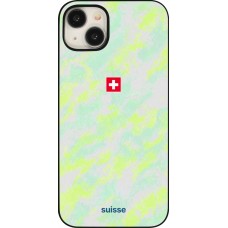 Coque iPhone 15 Plus - Maillot de football Suisse Away 2026 personnalisable