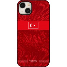 Coque iPhone 15 Plus - Maillot de football Turquie 2026 personnalisable