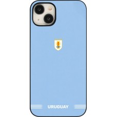 Coque iPhone 15 Plus - Maillot de football Uruguay 2026 personnalisable