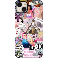 Coque iPhone 15 Plus - Girl Power Collage