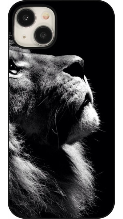 Coque iPhone 15 Plus - Lion looking up